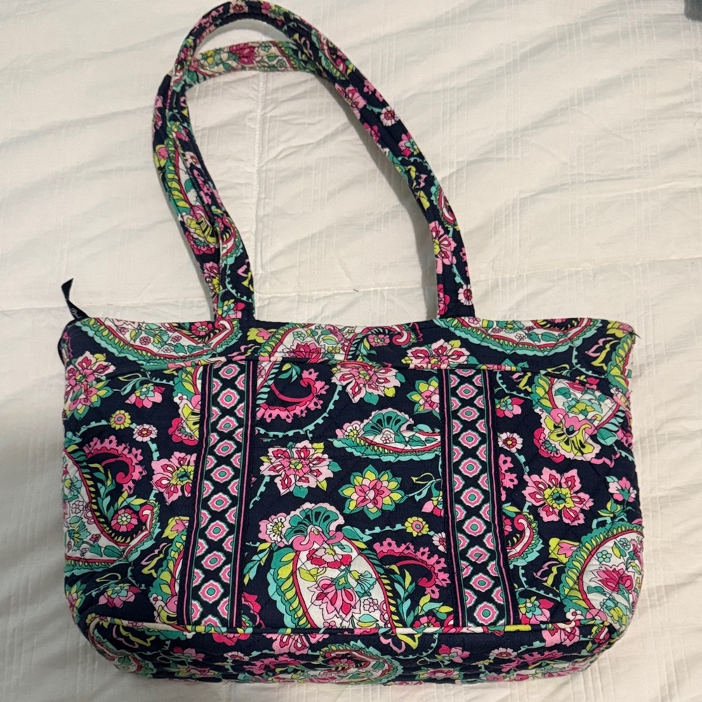 Vera Bradley Vintage Petal Paisley Tote